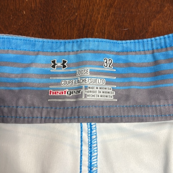 Mens Size 32 Under Armour Swim Shorts - Picture 2 of 3